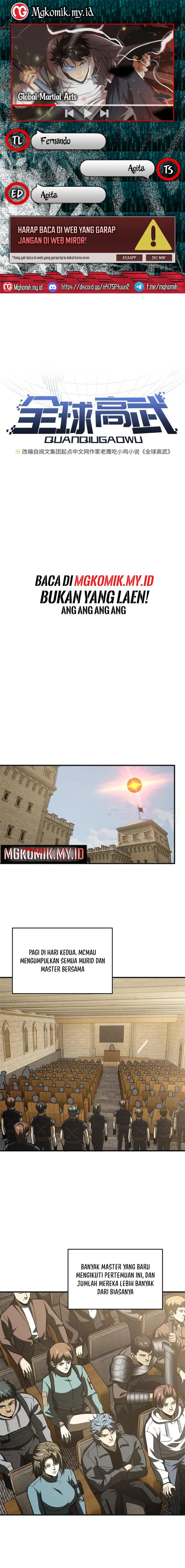 Global Gao Wu (Global Martial Arts) Chapter 143 Gambar 1